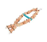 Yctze Corn Cob Chew Toys - Edible Color Safe Hanging Chewing Toy for Macaws, African Gray Parrots & Other Birds