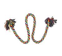 Yctze Cotton Rope Bird Toy Parrots - Chewing and Climbing Spiral Bar - Promotes Exercise, Coordination & Balance Parrotlets, Parakeets, Cockatiels, and Lovebirds