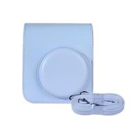 Yctze Customized Conservation, Adjustable and Detachable Strap, Compact and Portable Camera Protective Case with Premium PU Leather for Mini 12, Designed Specifically for Protecting (Blue)