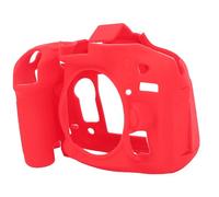 Yctze D7200 Camera Case, Silicone Protective Cover Skin, Precise Cutouts, No Remove Battery Access, Non Slip Grip Texture, Ideal for Travel and Daily Protection (Red)