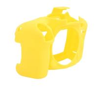 Yctze D7200 Camera Case, Silicone Protective Cover Skin, Precise Cutouts, No Remove Battery Access, Non Slip Grip Texture, Ideal for Travel and Daily Protection (Yellow)