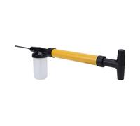 Yctze Diatomaceous Earth Duster, 3 Modes Diatomaceous Earth Sprayer with 4FT Adjustable Length, Handheld Dispenser for Outdoor, Garden, Warehouse & Ceilings (Yellow)