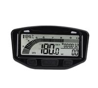 Yctze Digital Motorcycle Speedometer Tachometer Computer Gauge Kit with High Contrast Backlight LCD Screen for Dirt Bike Models