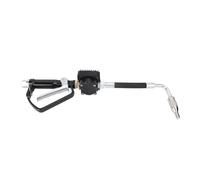 Yctze Digital Oil Control Valve Nozzle, Compati Ble with Derv Gasoline Kerosene | Metering, Digital Display, High Pressure Fast Transfer, Metal Construction, 7 Bar, Pneumatic (Black)