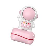 Yctze Digital Teaching Cartoon Roller Stamp for Kids - Quick Drying & Clear Math Practice Tool (Astronaut)