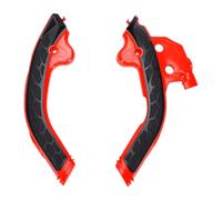 Yctze Dirt Bike Frame Guard ABS Rubber Frame Protector Cover On Grip Design Red Black for Enduro Motocross Riders for BETA 125RR 2T 2020 2023