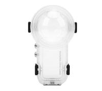 Yctze Diving Camera Case Underwater Housing with Magnetic Fast Release Base Clear 360 Panoramic View Anti Fog Inserts