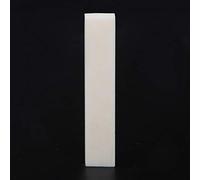 Yctze DIY Blank Buffalo Bone String Pillow Nut for Classical and Electric Guitars Easy Replacement 52x6x10mm Available in 1Pc 3Pcs 5Pcs (1PC)
