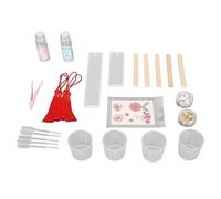 Yctze DIY Bookmark Mould Set - Highly Transparent, Thickened Silicone for Personalized Crafting, & Easy to Use (Red)