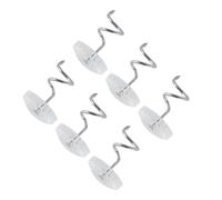 Yctze DIY Upholstery Twist Pins Set of 30/50 for Couch, Chair, Car Sofa, Headliner Repair and Loose Drapery Craft, Clear Head Spiral Fabric Fasteners (30Pcs)