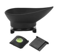 Yctze DK-19 Camera Eyecup and Eyepiece Viewfinder Protector D800 | Includes Hot Shoe and Cover | Ear Design Enhanced Visibility Under Bright Light | Compatible with D700, D4, D3S, D3X,