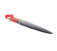 Yctze Dog Break Stick for Large Breeds - Nylon Rubber Bite Training Stick for Health and Chewing Behavior Management (Red Handle Red Lanyard)