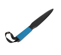 Yctze Dog Break Stick - Nylon Rubber Bite Training Stick Toy with Black Lanyard - to Use Stress Relief Chew Toy Dog Behavior Modification in Backyard & Garden Training Small & Medium (Blue Handle)