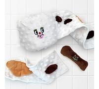 Yctze Dog Snuffle Nosework Toy - Interactive Plush Toilet Paper Chew Toy for Dogs, Snuffle & Puzzle with Crinkle Sounds, Engaging Nose Work Activity for Pets