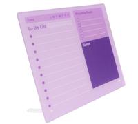 Yctze Dry Erase Planner Board, Thickened Acrylic Desktop Calendar, to Do List Schedule Board with Stand, Ideal for Office, Home & School (40 * 30cm)