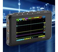 Yctze DS213 4 Channels Digital Storage Oscilloscope/s - Compact, Portable LCD Oscilloscope with 8M USB Storage, Multiple Actuator Methods, and Advanced Waveform Analysis