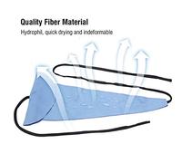 Yctze Durable Saxophone and Clarinet Cleaning Cloth - 3 Colors, Perfect for Tube Inside Cleaning - Ideal for Tenor, Alto, Soprano Saxophone (Blue)