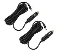Yctze e Plug for Auto,3.5m Length with 15A,Replacement Adapter for Cars,Trucks,SUVs Cigarette Cord,Auto Cable,5.5x2. Male Plug,15A Cable,Vehicle Charging Cord,Replacement Car,Rubber
