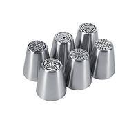 Yctze Easy to Icing Tips for Cake Decoration,for Buttercream Flowers,Bake Like a Pro Ps,Icing Nozzles,Flower Cake Nozzles,Pastry Piping Tips,Reusable Decorating Tools,DIY Baking to