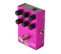 Yctze Electric Guitar Effects Drive Pedal - Compact Distortion & Overdrive Simulating Effector for Stylish Sound and Easy Use (AN 31 Purple)