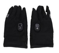 Yctze Electric Heated Gloves, Rechargeable 5 He At Levels Touchscreen Type C Fast Charging | Windproof Battery Heated Gloves for Cold Weather, Motorcycle Skiing Snowboarding Hiking (Black)