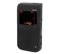 Yctze Electric Rechargeable Metronome Tuner with Dual Modes and Large Display for Guitar Piano Violin - WMT248 (Black)