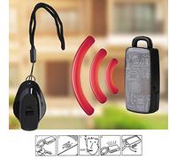 Yctze Electronic LED Whistle Key Finder, Portable Anti Lost Alarm Keychain, Loud Whistle Bright LED Flashlight Keychain with Alarm Function, Ideal for Keys Bags & Personal Items