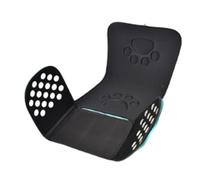 Yctze EVA Collapsible Pet Carrier, Travel Carrier with Dense Air Vents, Top Handle, Adjustable Shoulder Strap, Removable Pad, 2 Way Zipper, Ideal for Cats & Small Dogs (L Maximum 7.5kg)