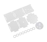 Yctze Fish Isolation Box Breeding, Aquarium Hatchery, Shrimp & Baby Fish Care - Transparent Isolation Breeder Box with Feeding Hole Design & Easy Assembly (Single grid mini 6 * 6*)