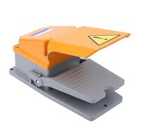 Yctze Foot Control Pedal Switch LT4 Aluminum Cover Jog Pedal Power Controller for Machine Tool Equipment