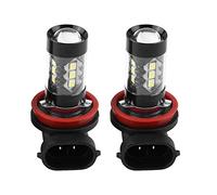 Yctze For A5 Spot Lamp Bulb - Upgrade Car Fog Light Bulbs Auto Accessory Replacement H11 H8 12V-24V 80W Led Fog Lights Super Bright Car High Power Bright Led Fog Daytime Light Bulbs Aluminum Abs 2Pcs