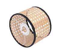 Yctze for E27 E14 Chandelier Pendant Ceiling Lamp - Compact & Design Ver Woven Lampshade E14 E27 Lampshade Chandelier Pendant Light Ceiling Lamp Rattan Light C