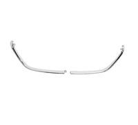 Yctze Front Bumper Grille Trim Cover Lower Chrome Front Bumper Lower Grille Trim Pair ABS with Polished Chrome Finish for Vehicle