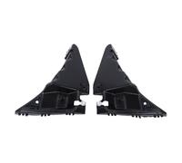 Yctze Front Left Right Bumper Mount Bracket Pair Set, Replacement Bumper Support Brackets AR3Z17C861B AR3Z17C861A FO1026109 FO1027109 with High Strength Material Stable Fixation