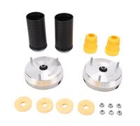 Yctze Front Strut Shock Mount Kit 31336788776 Front Shock Absorber Mount Kit Upper Lower Support Bump Stops Rubber Buffer Bearing for C Class W203 CL203 CLC Class