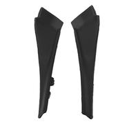 Yctze Front Wiper Side Cowl Extension Trim Cover ABS Black Replacement for Rogue 2014 2020 with OEM 668954BA1A 668954CL0A 668954BA0A Optimize Airflow Reduce Wind Drag Enhance W