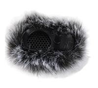Yctze Furry Microphone Windscreen Muff for Noise Reduction - Soft, Portable & Compact Cover for Lavalier and Mics, Ideal for Indoor and Outdoor Recording