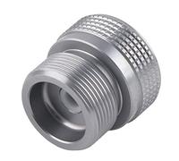 Yctze Gas Canister Adapter, 1L MAPP Conversion, Aluminum Alloy | For camping stove and picnic burner, lightweight build, flat canister compatibility, compact 3.3 cm size