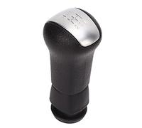 Yctze Gear Shift Knob L Head for J10 X Trail, Black, PVC, ABS, Leather, Matte Black Finish