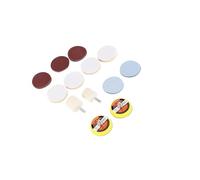 Yctze Glass Polishing Kit, Professional Cerium Oxide Scratch Removal Set with Abrasive Discs Polish Pad Felt, Ideal for Car Windshield Mirrors Windows Restoration
