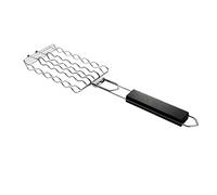 Yctze Grilling Baskets Vegetables, Seafood & Meat - BLAZIN' Grill Rolling Grill Basket Set with BBQ Gloves - Portable Camping Accessories