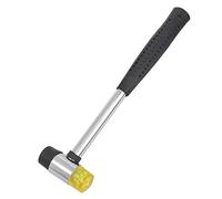 Yctze Guitar Fret Hammer - Multifunctional Double Rubber & Plastic Tool Effective Fret Work on Guitars, Ukuleles, Bass and More - Anti-Slip Design Comfortable Use & of Strings