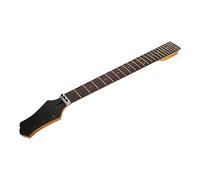 Yctze Guitar Neck Fingerboard with 24 Frets, 25.6in Elegant Wood Replacement for Electric Guitar Performance