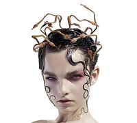 Yctze Halloween Snake Headband, PVC Plastic Gr gyptian Themed Accessories, Cool Unique Design for Costume Party Cosplay & Stage Performance