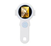 Yctze Handheld Microscope for Kids, 2in LCD Screen 1080P HD Digital Camera with 1000X Magnification and 8 LED Lights, for Ages 3-10 Girls Boys Educational Science Toy (Blue)