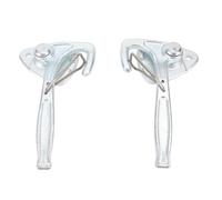 Yctze Heavy Duty Trailer Door Latch Handle, Cargo Trailer Door Hasp Cam Lock Bar Lock Ramp Padlock Race Bar Handle for RV Camping Car Utility Toy Hauler Motorcycle