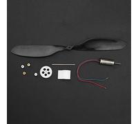 Yctze High-Speed Coreless Motor 716 for RC Toys with Remote Control Aircraft & Gearbox Propeller (716 Reduction Set Complete Set)