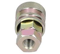 Yctze Hydraulic Testing Adapter G1/8in Quick Connect Coupling with Reliable Sealing and Portable Design for High-Pressure Applications