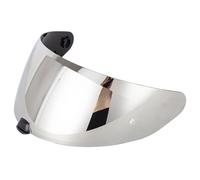 Yctze I70 I10 Helmet Visor Replacement Motorcycle Helmet Lens 1PC Premium PC Windproof Anti Scratch Protection with Multiple Colors for Full Face Helmet Accessories (Silver-Coated)