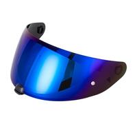Yctze I70 I10 Helmet Visor Replacement Motorcycle Helmet Lens 1PC Premium PC Windproof Anti Scratch Protection with Multiple Colors for Full Face Helmet Accessories (Blue)